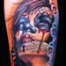 Tattoos - Day of the Dead realistic woman tattoo Brent Olson Art Junkies Tattoo - 62413